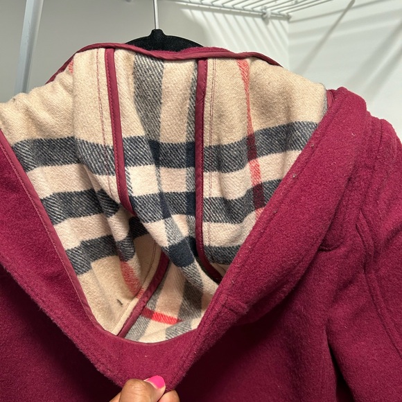 Burberry Britt Toggle Wool Duffle Coat - Picture 8 of 9